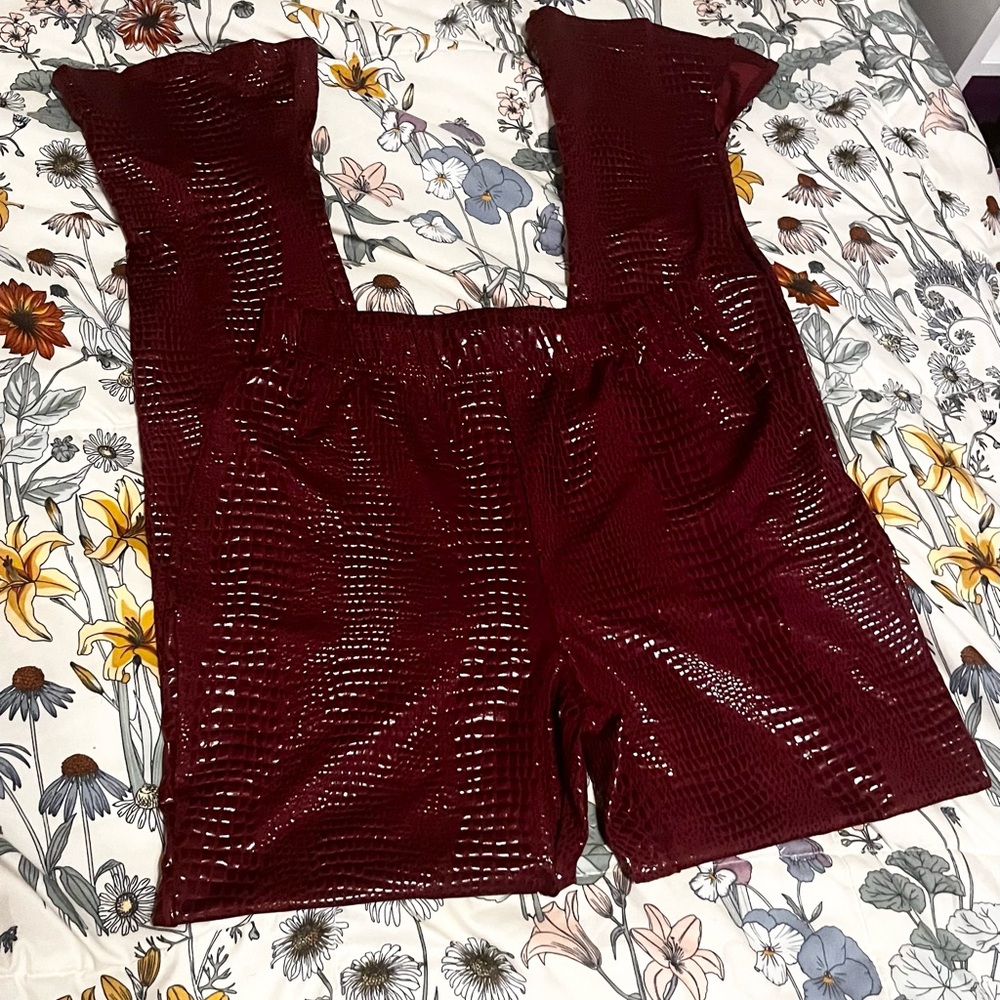 New! Faux Leather Pants